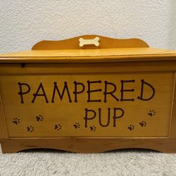 Dog Toy Box With Lid