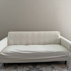 White sofa