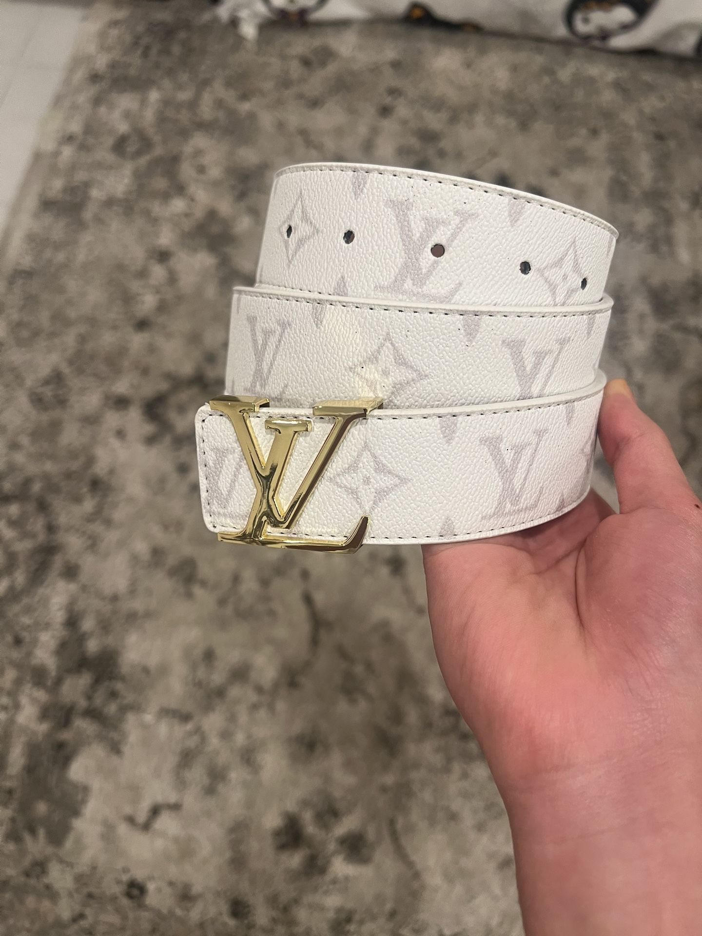 White And Gold Louis Vuitton