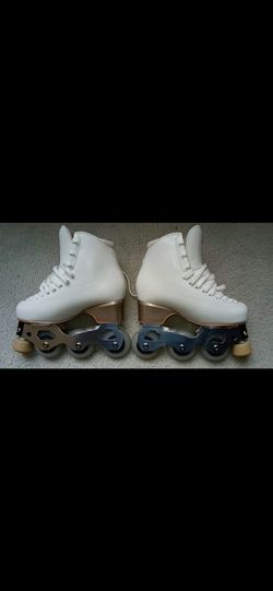 Edea Overture Snow White Inline Roller Skate Boots - Size 205 ~ 250 - Roller Blades - Female - Professional - Speedmax Wheels - Damaged

