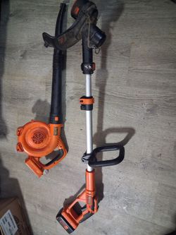 Black n Decker Blower Weedeater Combo