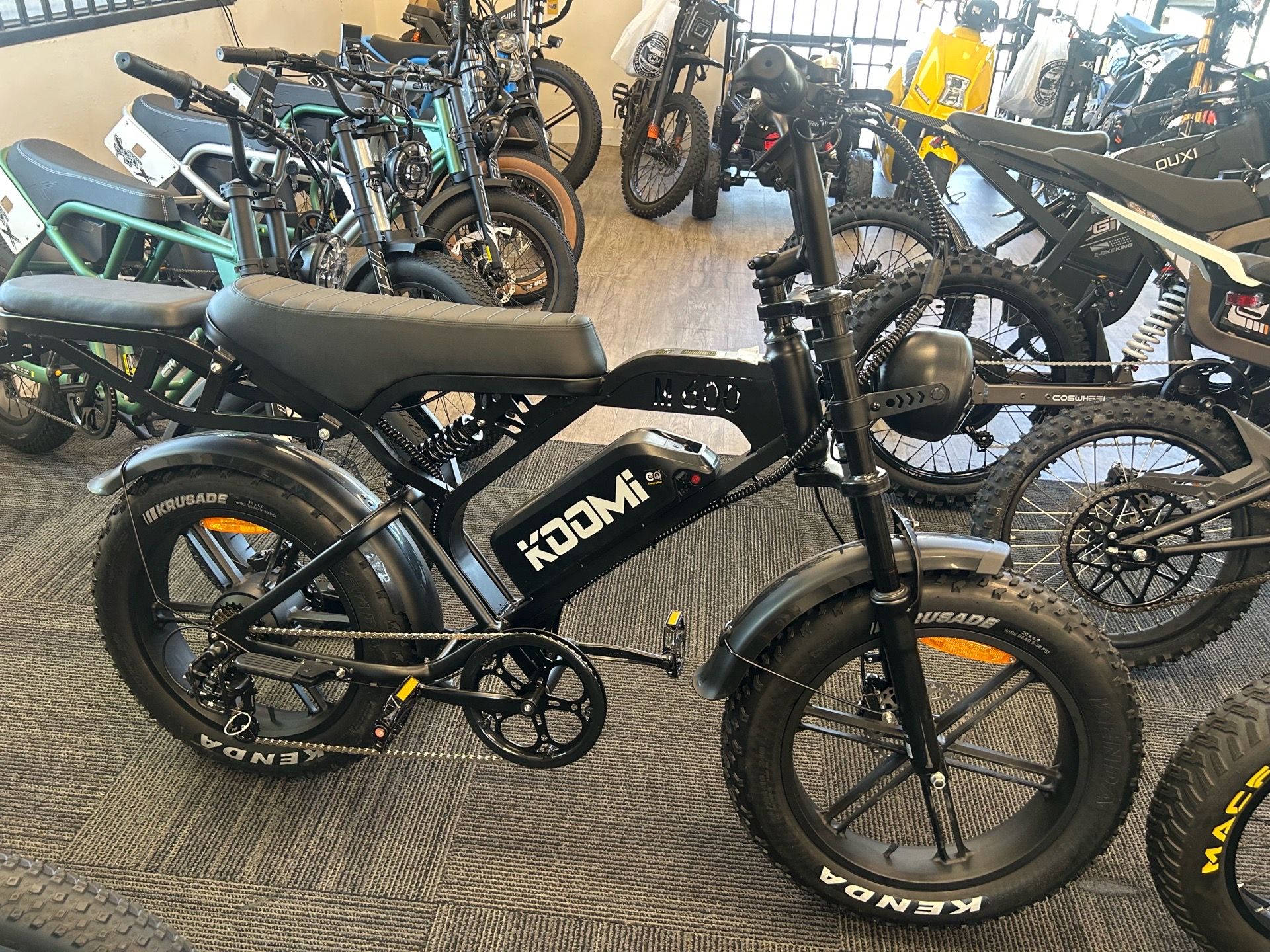 KOOMI M600 1000W/48V electric Bike