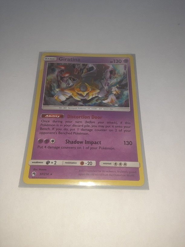 Giratina Pokemon Card