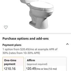 Proflo Toilet Brand New