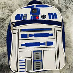 Disney Star Wars Lucas film LTD R2D2 Droid Mini Backpack Ruz RARE Not Lounefly