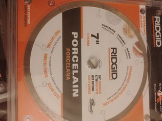 Rigid 7 inch Diamond Porcelain Blade