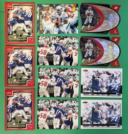 74 Card Drew Bledsoe UPPER DECK CENTURY SPX SCORE PINNACLE LEAF TOPPS CHROME