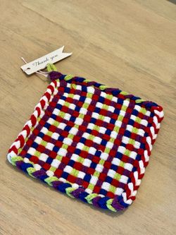 Potholder Handmade 100% Cotton