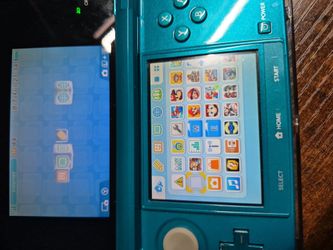 Modded Aqua Blue 3ds