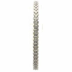 Woman’s Ladies 14k White Gold 7.5” Inch 3.00 CTW Diamond Tennis Bracelet GP3095618