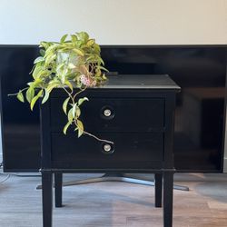 Black Nightstand 