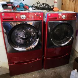 Kenmore Elite Front-Load Washer and Dryer