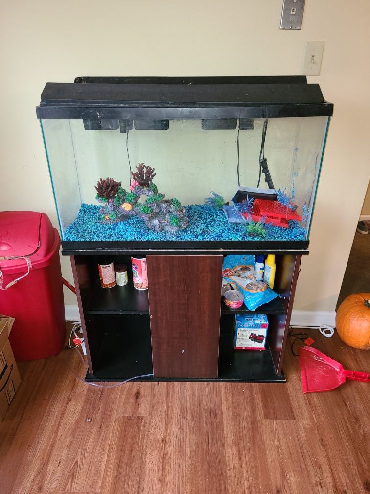 36-38 gallon fish tank