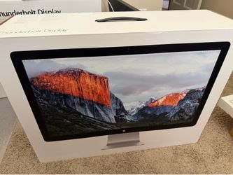 RARE BRAND NEW SEALED Apple 27" Thunderbolt Display Monitor - Factory Sealed Box