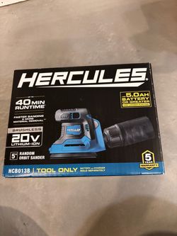 Hercules 20V 5-Inch Random Orbit Sander