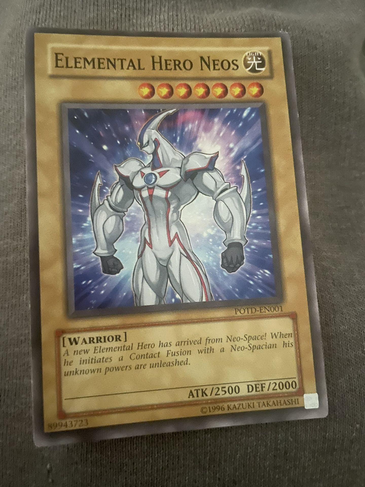 Yugioh Elemental Hero Neos