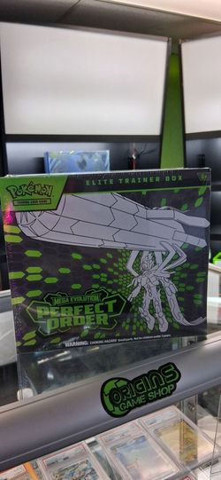 Pokรฉmon TCG Mega Evolution Perfect Order Elite Trainer Box