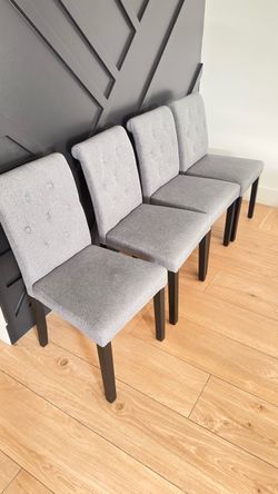 4 chairs. 100$ all 4 chairs