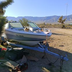 Boat With Trailer And Tow Hitch,ETC