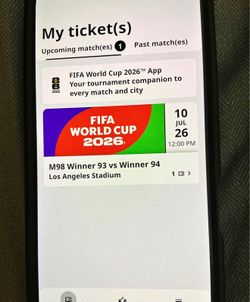 M98 World Cup quarter final Los Angeles