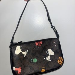 Coach x Snoopy Holiday Mini Purse