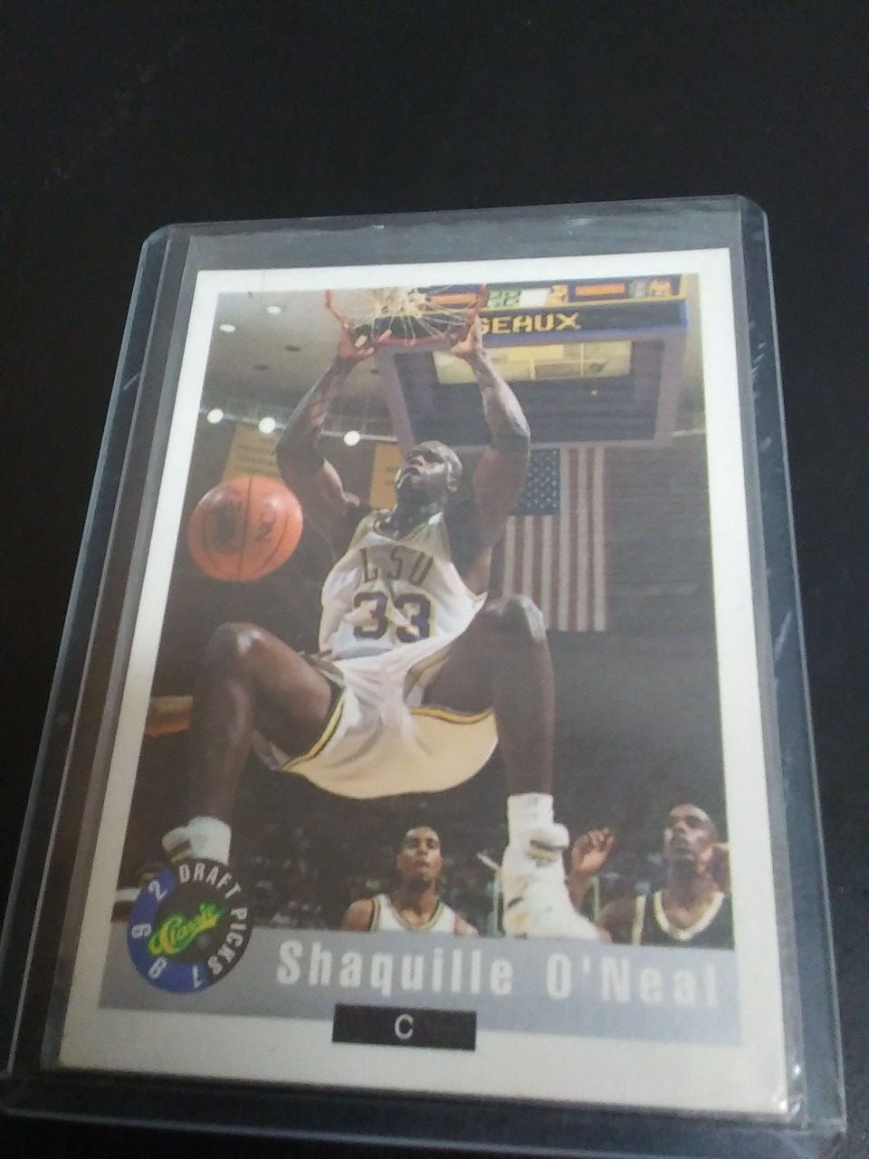 Shaquille Oneal 1992 draft pick classic