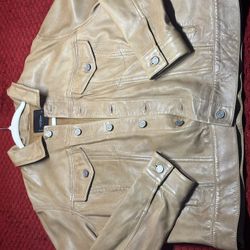 Leather Trucker Jacket 