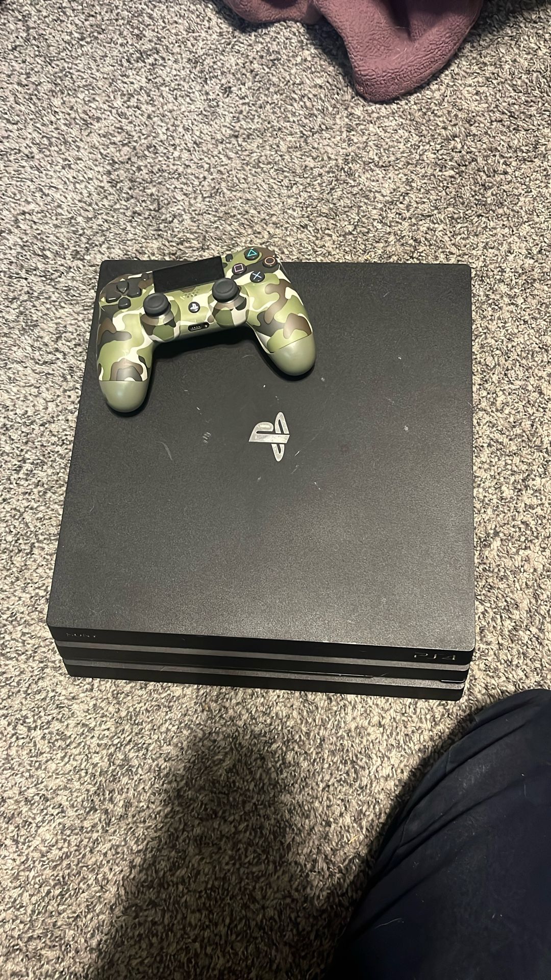 PS4 Pro With Controller