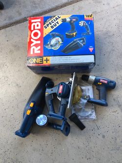 Ryobi one plus system 4 piece combo