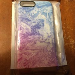 iPhone 7 Plus marble pink blue