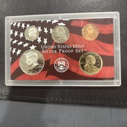  Sliver Proof  Coin Set 