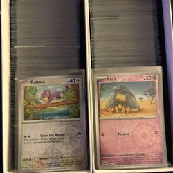 Pokemon 151 Reverse Holos. 