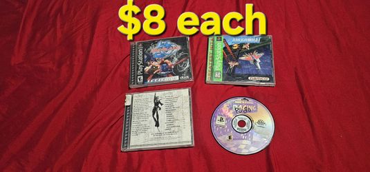 Sony PlayStation 1 ps1 games $8 each