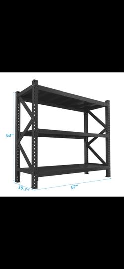 Heavy Duty Metal Storage Shelving Unit