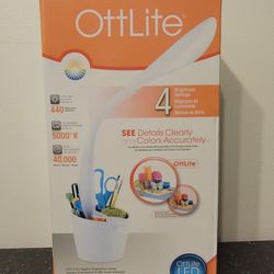 OttLite LED Craft Organizer Lamp