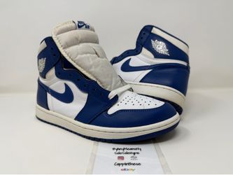 2016 NIKE AIR JORDAN RETRO 1 STORM BLUE SIZE 8