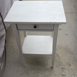 Small Table With Drawers And Shelf