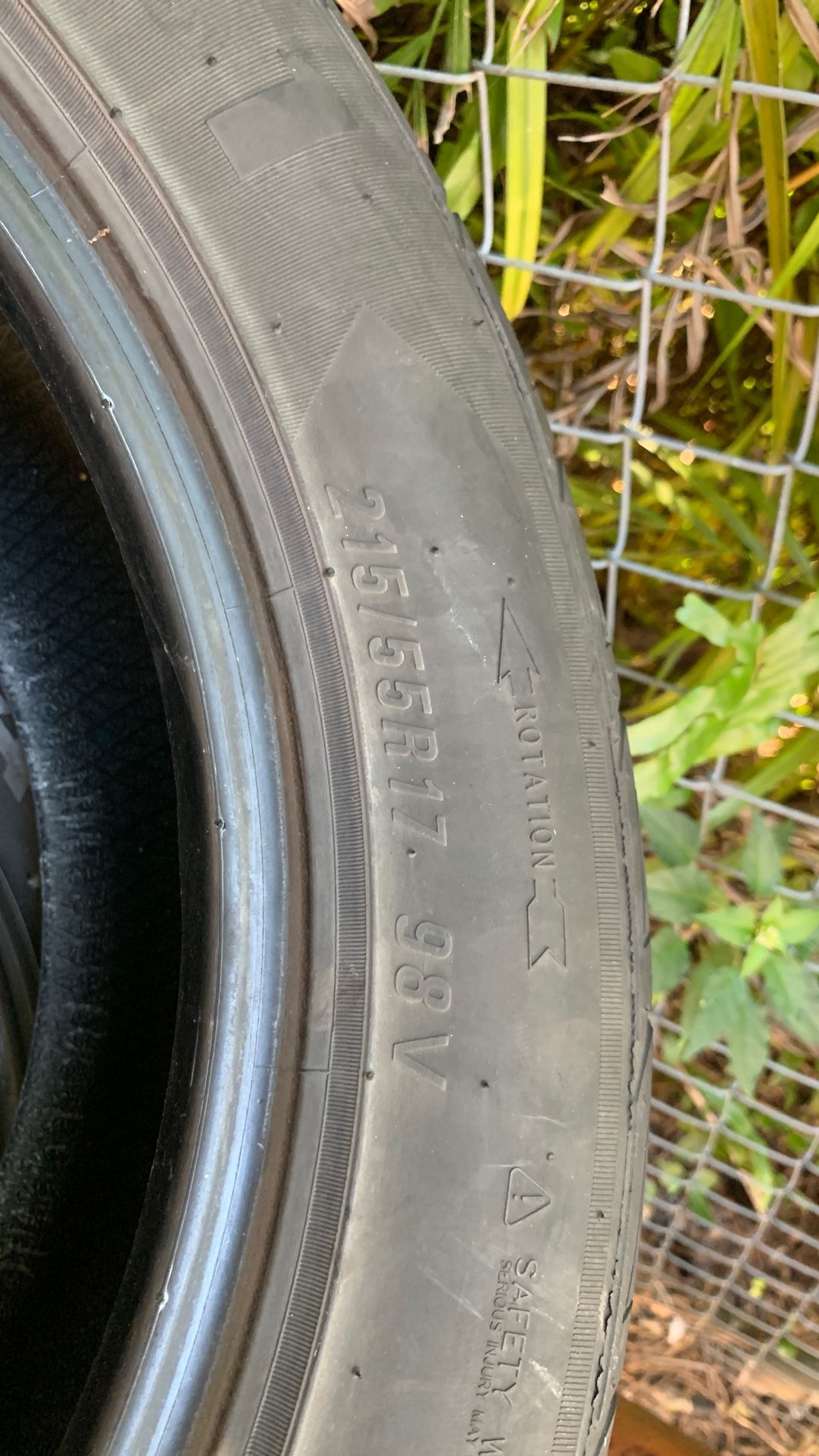 Used Tires 215/55R17