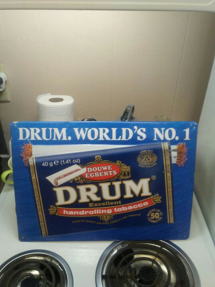 drum tobacco tin Vintage Drum Handrolling Tobacco Tin. for Sale in Kelso, WA