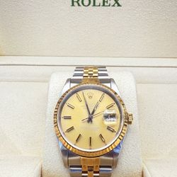 Rolex Date Just Oyster Perpetual 16233 
