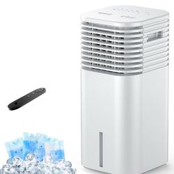 Windowless Portable Air Conditioner, 15H Timer&120°Oscillation, 3-IN-1 Portable AC Unit with Remote, 2Gal Tank, 3 Modes & Speeds, Ultra-Quiet 24" Vent