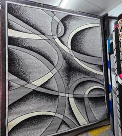 Large Modern Abstract Area Rug