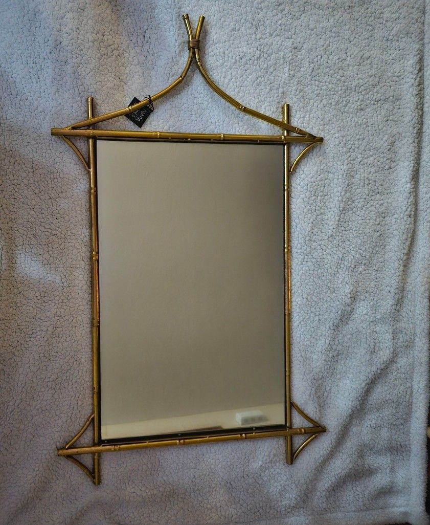 Flat Metal Wall Mirror