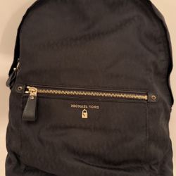 New* Signature  Black Michael Kor Backpack