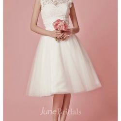 Wedding Dress Tea Length 
