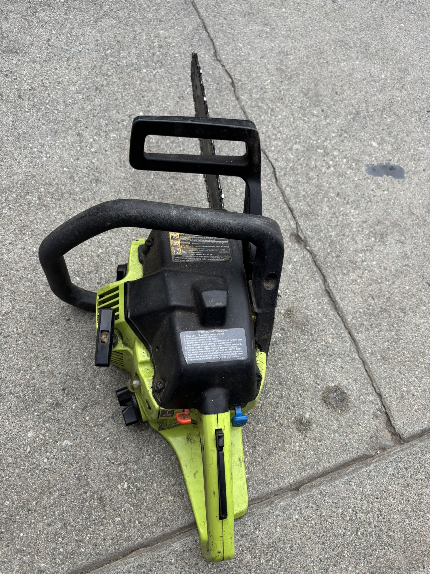 Poulan Chainsaw. Not Working 40$$ Cash