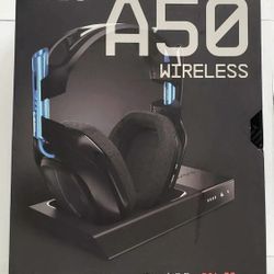 Astro A50 GEN 3 Wireless Bluetooth Headset & Base Station for PS4 / PS5/ PC (PS5 Adapter INCLUDED!!!)