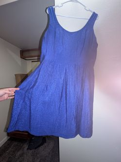 Nine West sz 16 Royal Blue Cocktail Dress