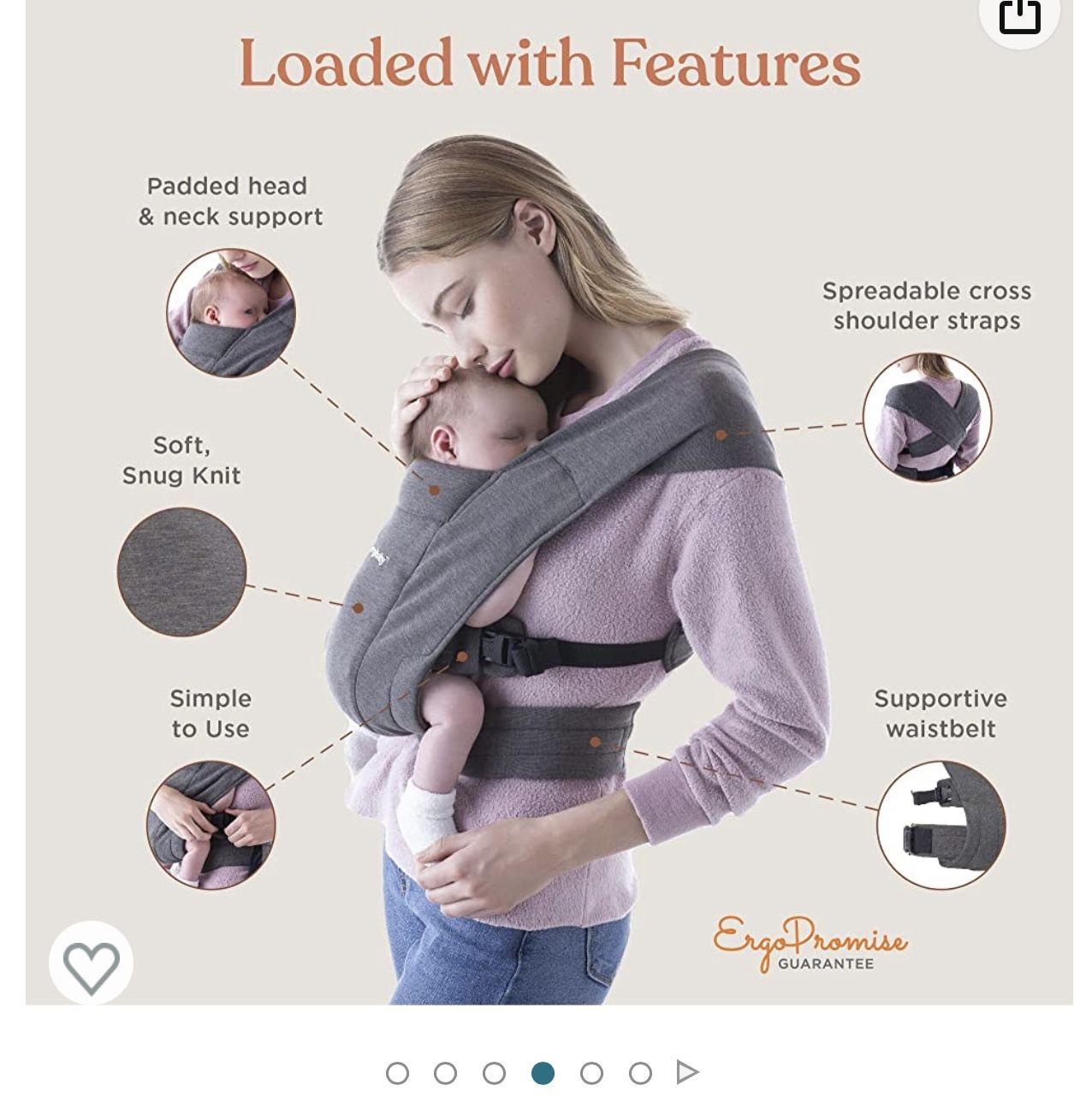 Baby Wrap Carrier Ergobaby 