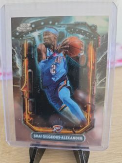 Thunder  Shai  Gilgeous  Alexander  Insert  Card